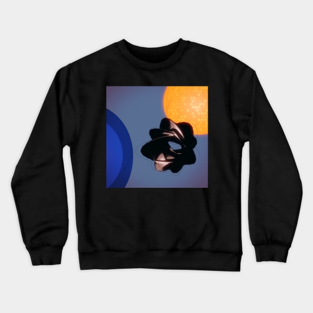 Dark Matter Crewneck Sweatshirt by cinema4design